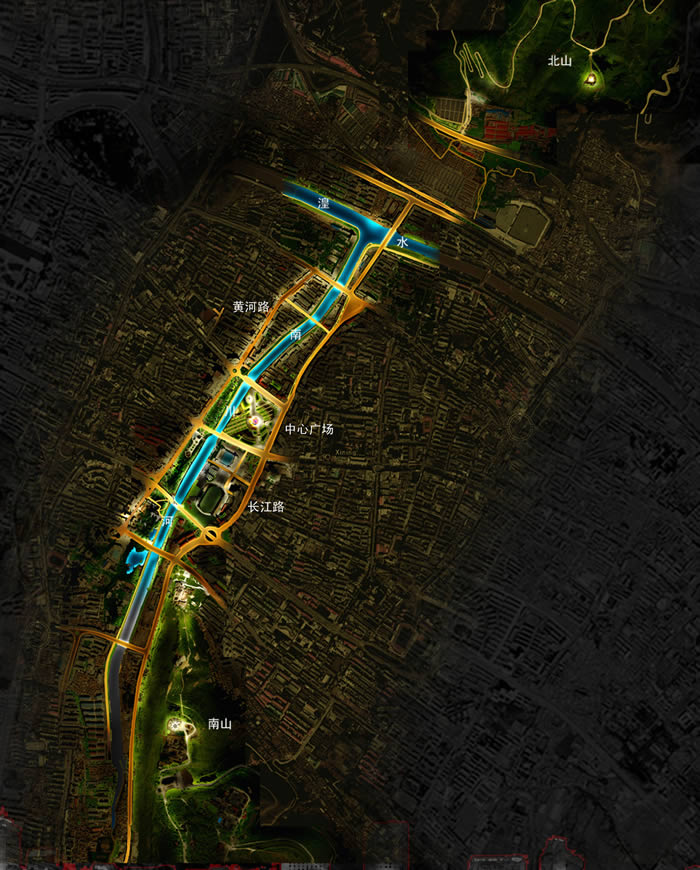 西宁夜景照明总体规划(图2)